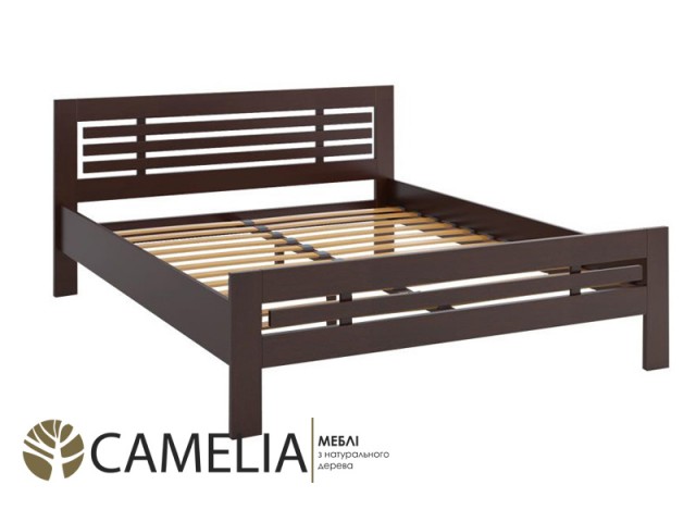 «Фрезія» елегантне дерев'яне ліжко