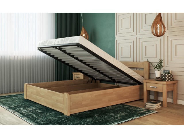 Ліра: одно- або двоспальне ліжко з підйомним механізмом