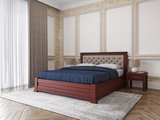 Деревянная кровать «Лорд М50» с удобным подъемным механизмом