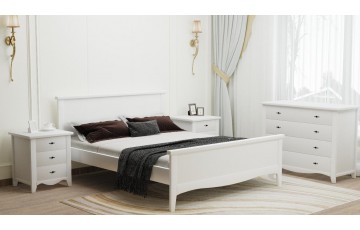 Дерев’яне ліжко «Рим»: стриманий дизайн та висока якість