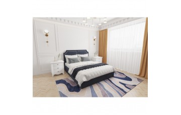«Флорида» — двоспальне м’яке ліжко з оригинальним узголів’ям