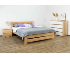 Марсель двоспальне дерев'яне букове ліжко з ящиками та без ящиків