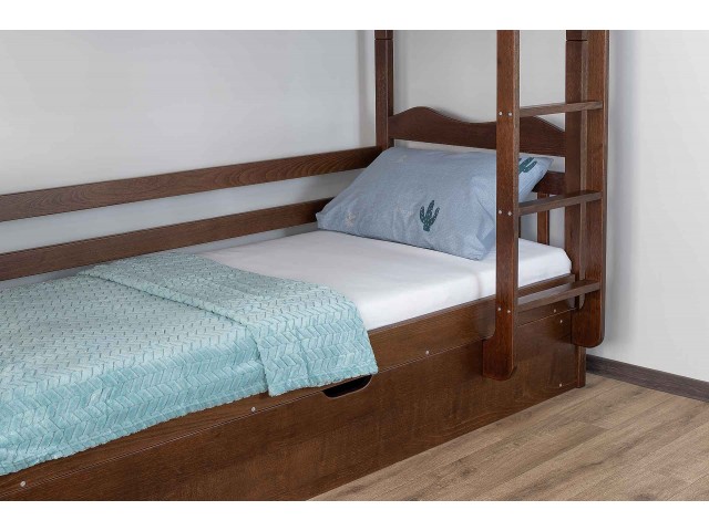 Мауглі двоярусне ліжко з підйомним механізмом