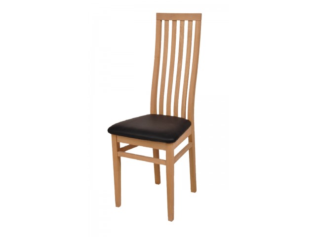 Обідній стілець «Дора» з дерева (ясен, дуб) 