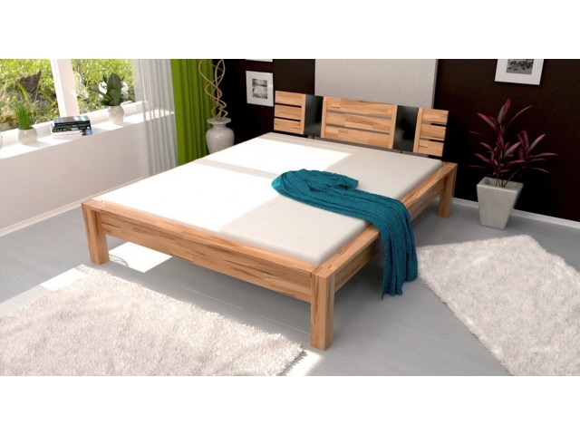 Ліжко дерев’яне одно/двоспальне Mobler b100 (бук)