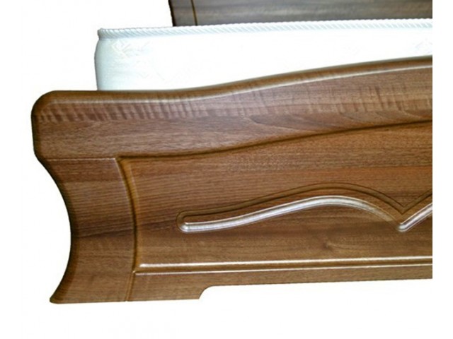 Ліжко дерев’яне двоспальне Віолетта з підйомним механізмом (МДФ)