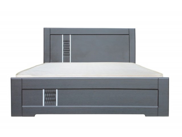 Ліжко дерев’яне одно/двоспальне Зоряна з висувними ящиками (МДФ)