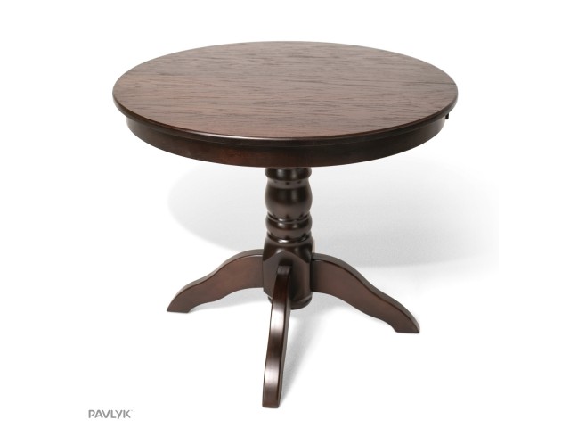Дерев’яний стіл "Гостинний" Круглий (бук) 90+40 см
