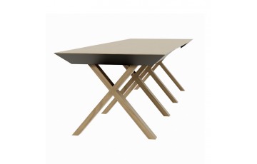 Деревянный стол "Мадрид", 160*100+50+50+50+50 см