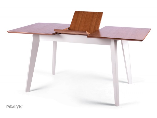 Дерев’яний стіл "Мілан (Milano)" (бук) 120+40 см