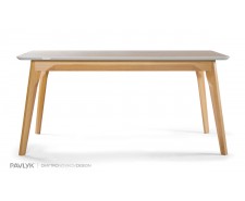 Дерев’яний стіл "Орі (Ori)" (дуб) 160+40 см