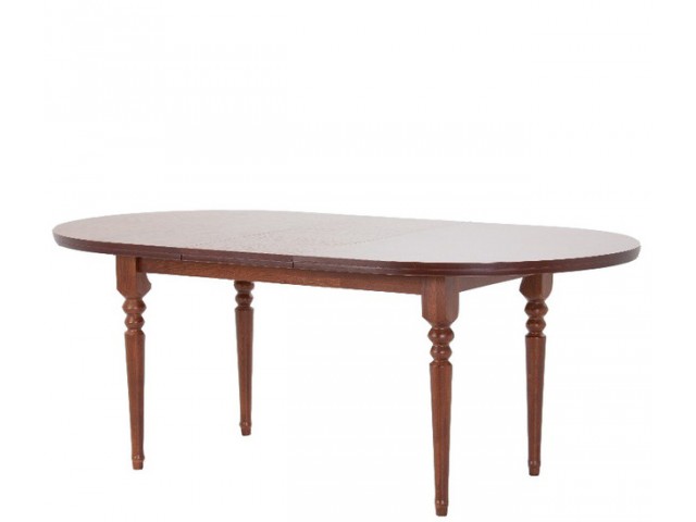 Обідній стіл «Гірне 12» (160(200)×106 см) з масиву бука