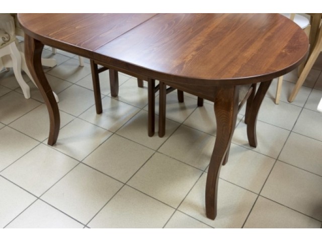 «Гірне 15» — обідній стіл з масиву бука (135(175)×85 см)