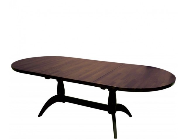 Розсувний стіл «Гірне 02» з масиву бука (160(240)×106×74 см)