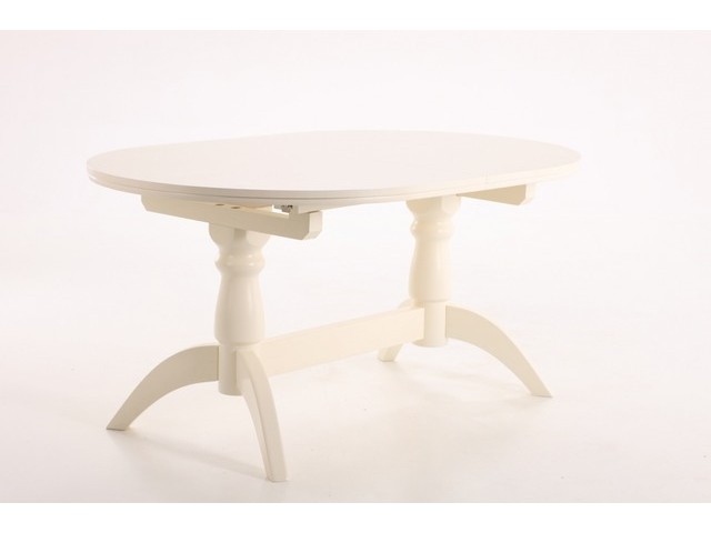Розсувний стіл «Гірне 02» з масиву бука (160(240)×106×74 см)