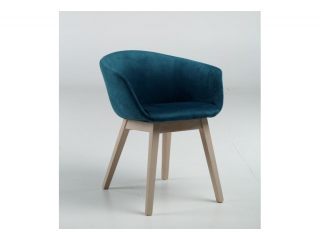 Обідній дерев'яний стілець «Сідней» з сучасним дизайном 