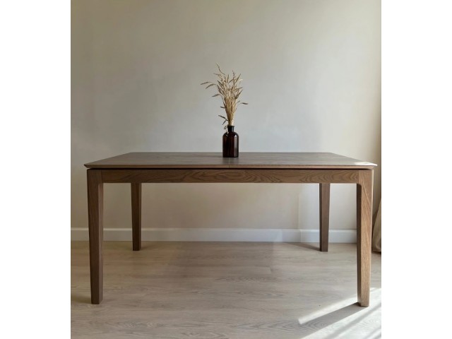 Дерев’яний стіл "Big (Біг)" прямокутний шпонований розкладний (масив дуба) Paramatma Studio