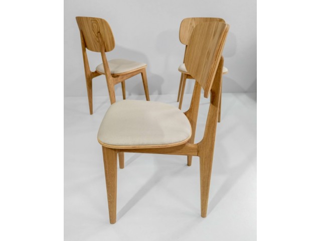 «Dana / Дана» — стильний дизайнерський обідній стілець з ясеня або дуба