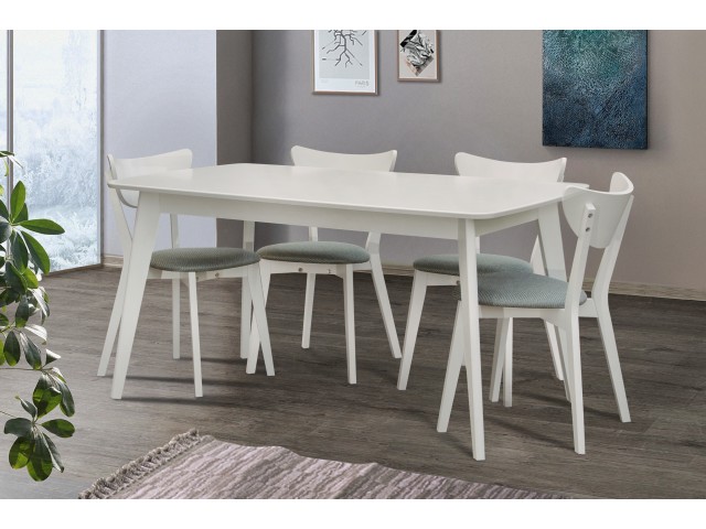 Модерн: розкладний дерев'яний обідній стіл