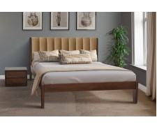 Каліфорнія — елегантне ліжко із дерева з високим узголів’ям