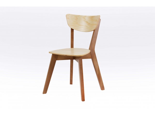 Рондо: розбірний дерев’яний стілець з масиву ясена