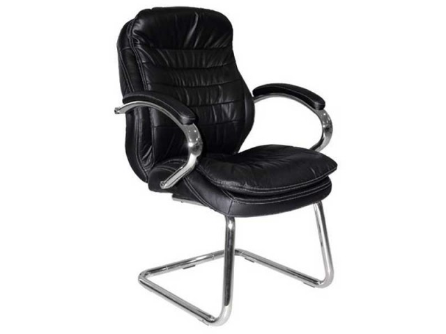Кресло Валенсия CF кожзам черный (CS-618P PU BLACK)