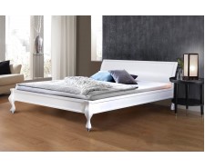 Ліжко дерев'яне двоспальне Ніколь (Сосна) 160х200см, узголів'я 82 см