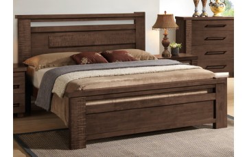 Ліжко двоспальне дерев'яне Domini "Європа"